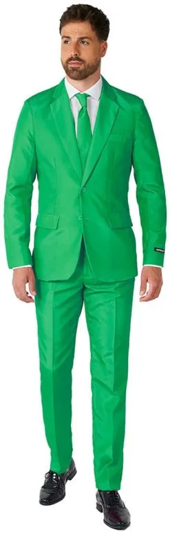 Herenkostuum Suitmeister Solid Green