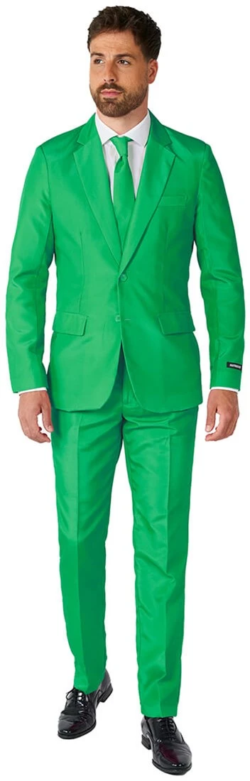 Herenkostuum Suitmeister Solid Green 1 Herenkostuum Suitmeister Solid Green