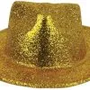 Hoed Borsalino Glitter Goud