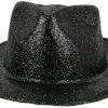 Hoed Borsalino Glitter Zwart