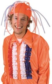 Hoed Orange Brain Explosion