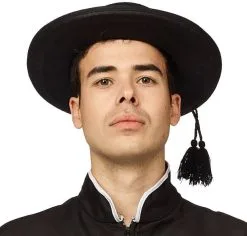 Hoed Pastoor Met Kwastje (Vilt)