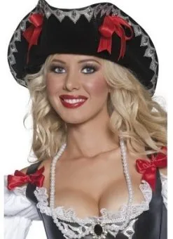 Hoed Pirate Wench Luxe