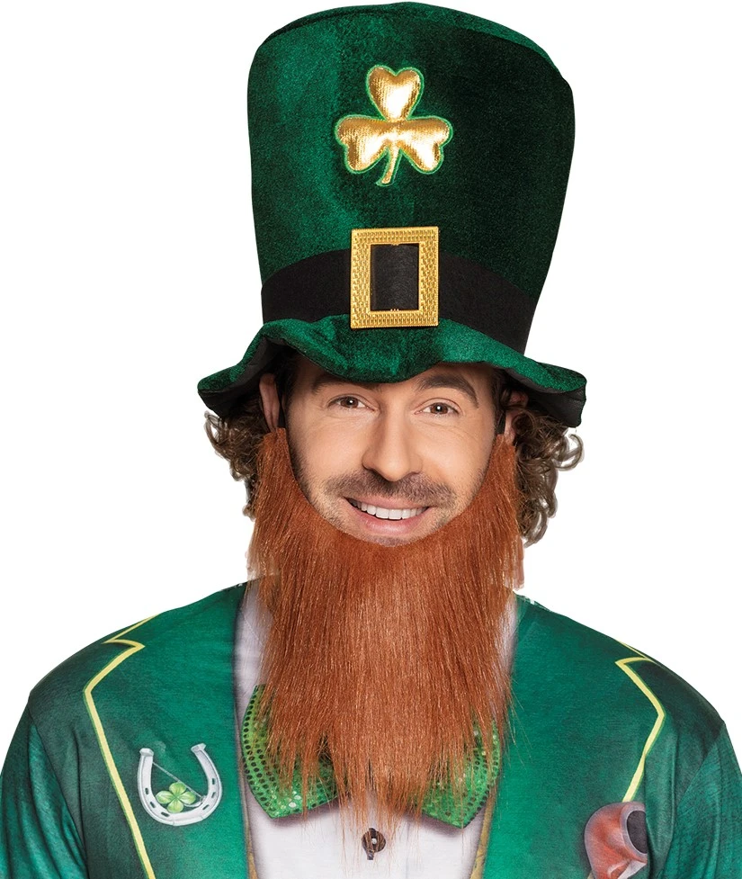 Hoge Hoed Leprechaun Met Baard - St. Patricks Day 2 Hoge Hoed Leprechaun Met Baard - St. Patricks Day - Afbeelding 2