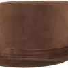 Hoge Hoed Suede Bruin