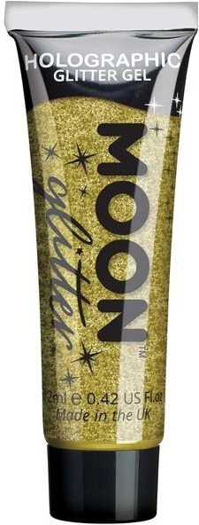 Holographic Glittergel Fijn Goud (12ml)
