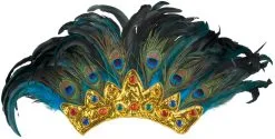 Hoofdtooi Pauwen Koningin