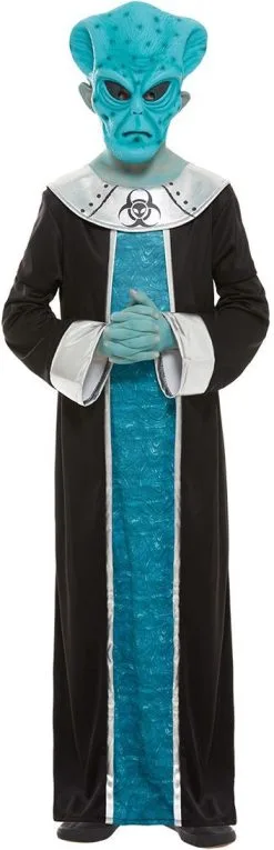 Kinderkostuum Alien Blue