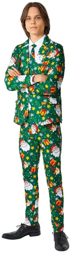 Kinderkostuum Suitmeister Santa Elves Green