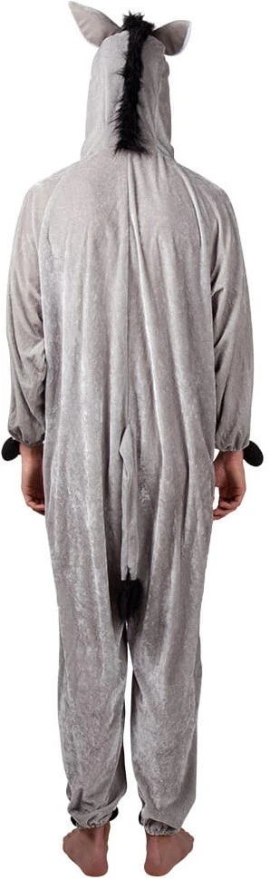 Kostuum Ezel Pluche 2 Kostuum Ezel Pluche - Afbeelding 2