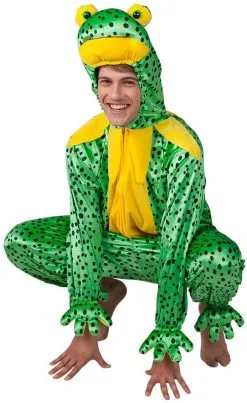 Kostuum Kikker Pluche -Kostuum Winkel kostuum kikker pluche man