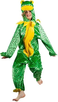 Kostuum Kikker Pluche -Kostuum Winkel kostuum kikker pluche vrouw