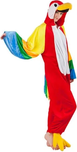 Kostuum Papegaai Pluche -Kostuum Winkel kostuum papegaai pluche vrouw