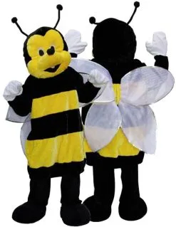 Kostuum Plush Bij (Mascotte)