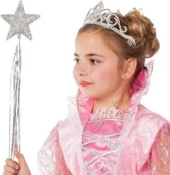 Kroontje Prinses Zilver -Kostuum Winkel kroontje prinses zilver 2