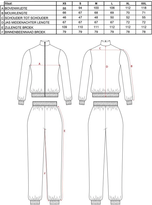Heren Trainingspak Zilver 2 Heren Trainingspak Zilver - Afbeelding 2