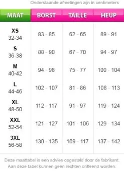 Jaren 20 Fringed Flapper Jurk Zwart-Goud -Kostuum Winkel maattabel 68