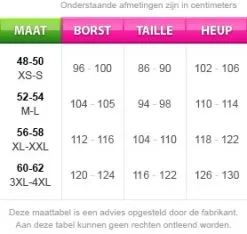Halloweenkostuum Grijze Demoon Met Capuchon -Kostuum Winkel maattabel 7