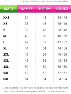 Formule 1 Race Overall Voor Volwassenen -Kostuum Winkel maattabel 96