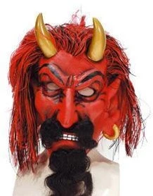 Masker Duivel Met Horens