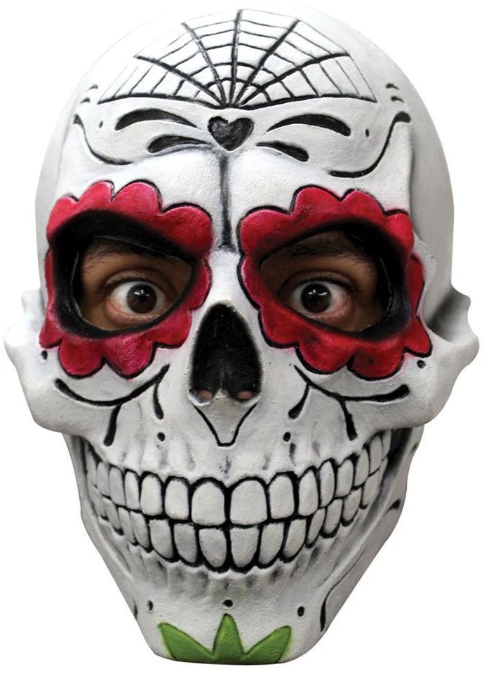 Masker Gentleman Catrin Latex - Day Of The Dead 2 Masker Gentleman Catrin Latex - Day Of The Dead - Afbeelding 2