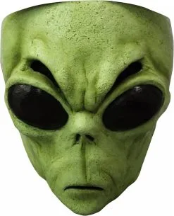 Masker Groene Alien (gezichtsmasker)
