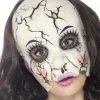 Masker Porceleinen Pop Gebroken (latex)