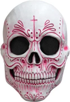 Mexican Catrina Masker Latex Luxe(Day Of The Dead)