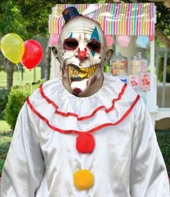 Mime Zack Clown Masker Latex Luxe -Kostuum Winkel mime zack clown masker latex luxe voorbeeld