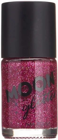 Nagellak Holographic Glitter Fuchsia (14ml)