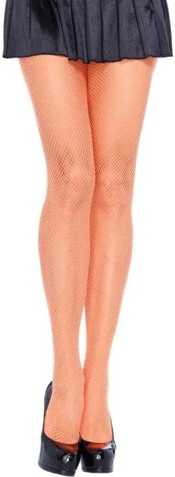 LEG AVENUE Netpanty Neon Oranje Luxe