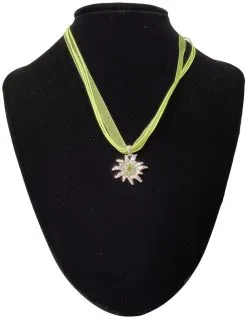 Oktoberfest Ketting Edelweiss Groen