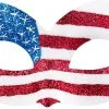 Oogmasker Amerika USA Luxe