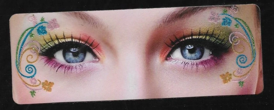 Oogstickers Multi Colour 4ass. 2 Oogstickers Multi Colour 4ass. - Afbeelding 2