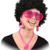 Oorbellen Retro Neon Pink
