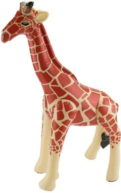 Opblaasbare Giraffe 74x65cm
