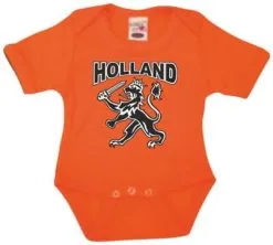 Oranje Romper Holland Leeuw
