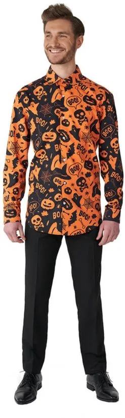 Overhemd Suitmeister Halloween Icons -Kostuum Winkel overhemd suitmeister halloween icons 2