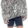 Party Poncho Zebra