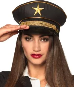 Pet Generaal Zwart-Goud