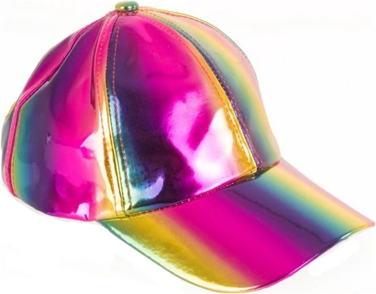 Pet Metallic Regenboog (verstelbaar) 2 Pet Metallic Regenboog (verstelbaar) - Afbeelding 2