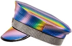 Pet Rainbow Sunset Sparkle -Kostuum Winkel pet rainbow sunset sparkle product zijkant