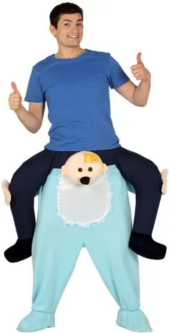 Piggyback Kostuum Baby Jongen