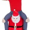Piggyback Kostuum Kerstman