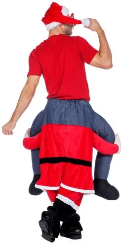 Piggyback Kostuum Kerstman -Kostuum Winkel piggyback kostuum kerstman 3