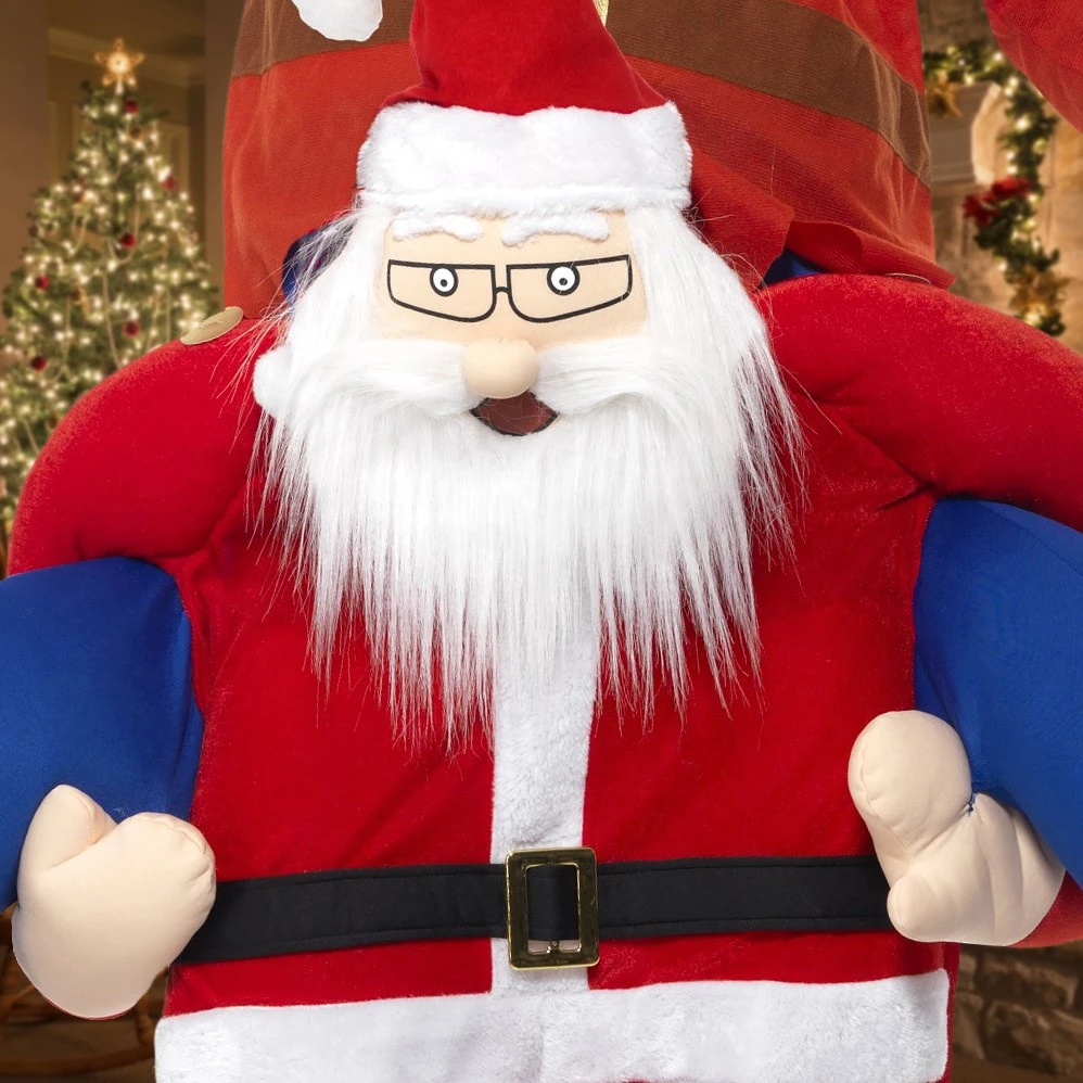 Piggyback Kostuum Santa Claus 3 Piggyback Kostuum Santa Claus - Afbeelding 3