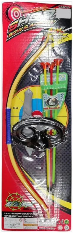 Pijl En Boog Set 4dlg