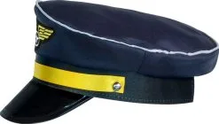 Pilotenpet -Kostuum Winkel pilotenpet zijkant 1