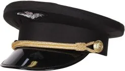 Pilotenpet Zwart Luxe