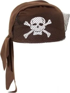 Piratencap Lederlook